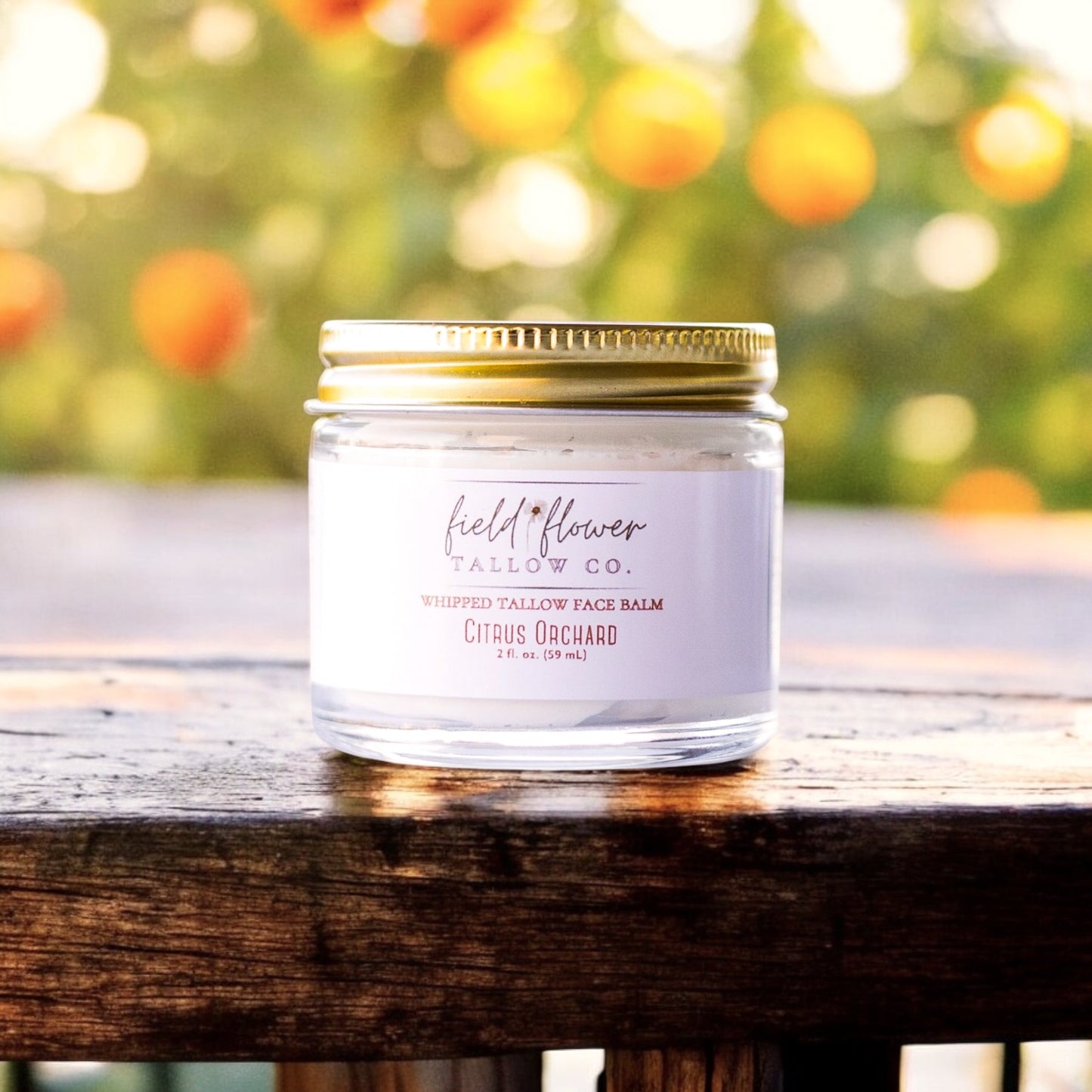 Citrus Orchard Tallow Face Balm