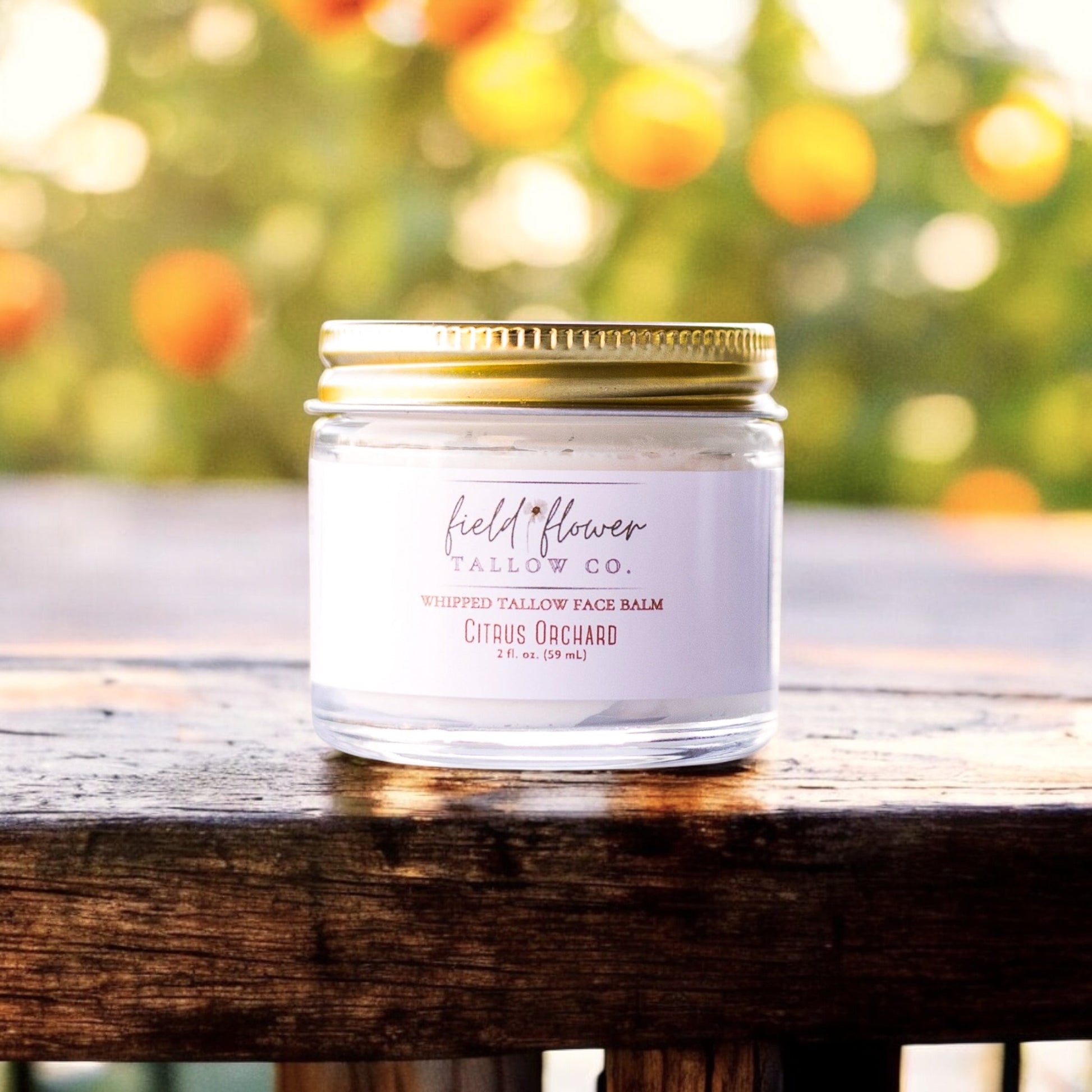Citrus Orchard Tallow Face Balm