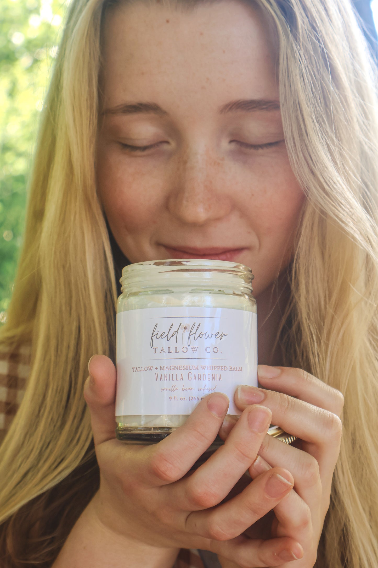 Vanilla Gardenia Magnesium Tallow Balm