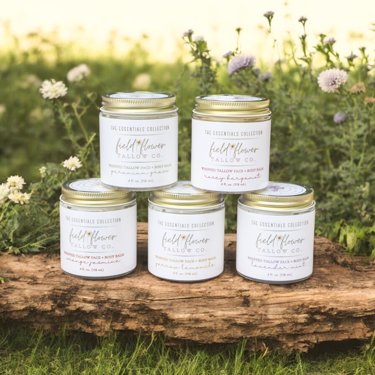 Essential Oil Whipped Tallow Face + Body Balm