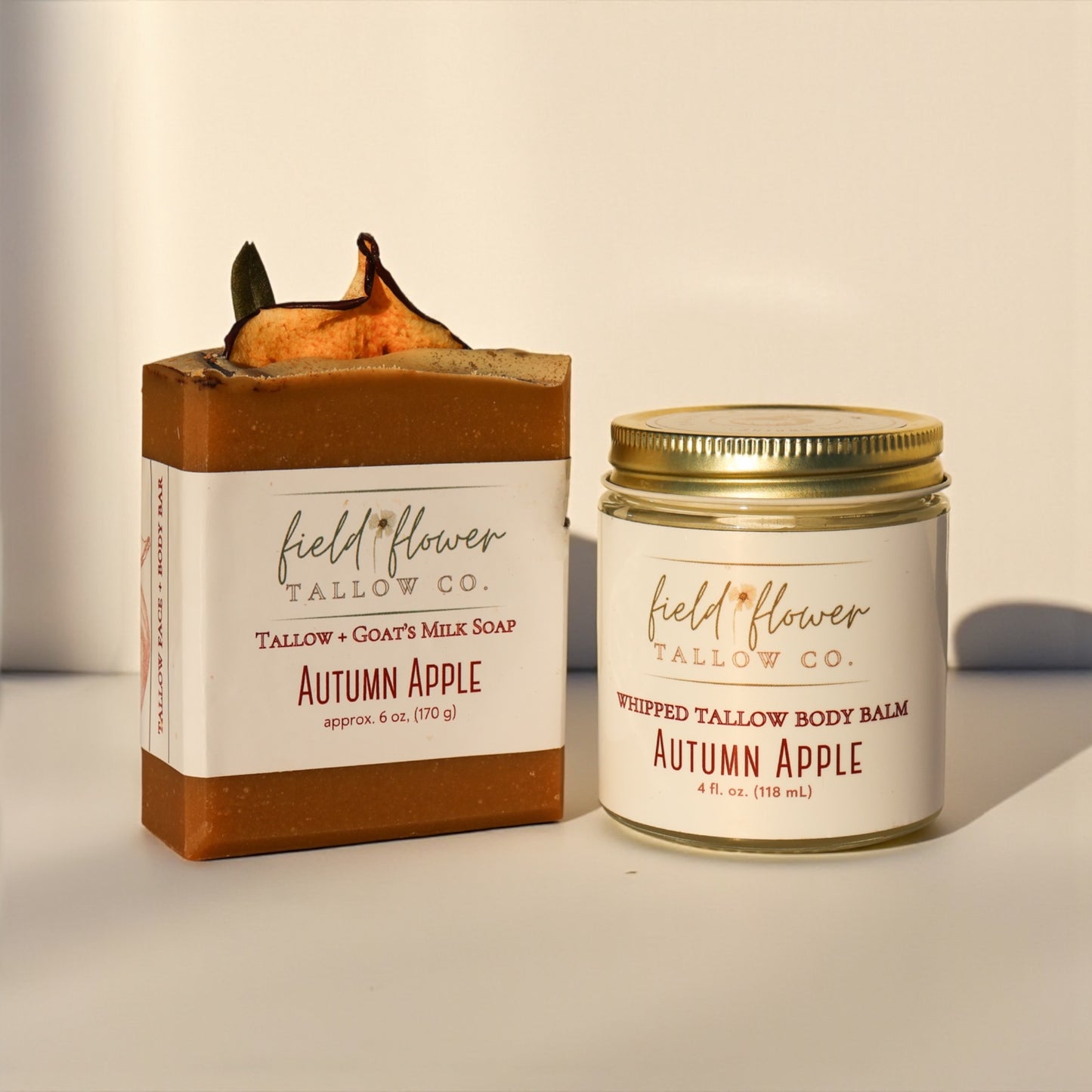Autumn Apple Tallow + Goat's Milk Soap