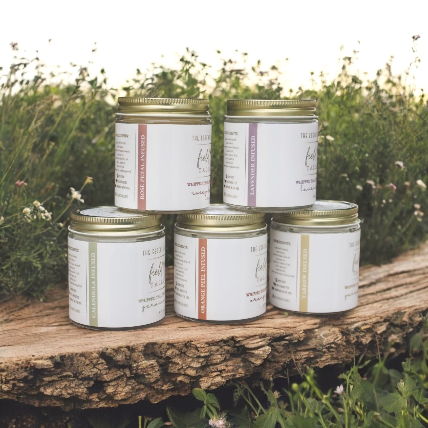 Essential Oil Whipped Tallow Face + Body Balm