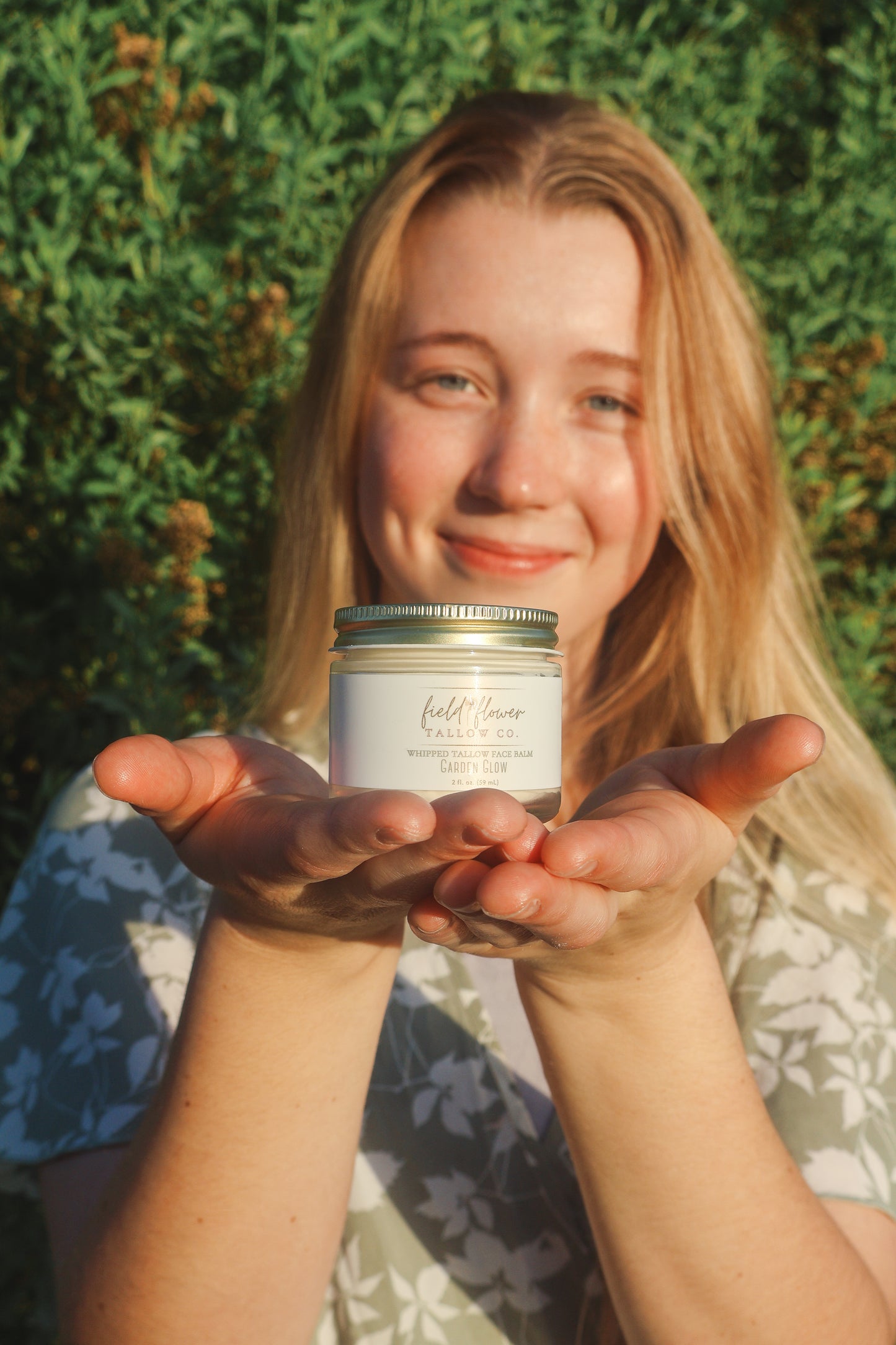 Garden Glow Tallow Face Balm