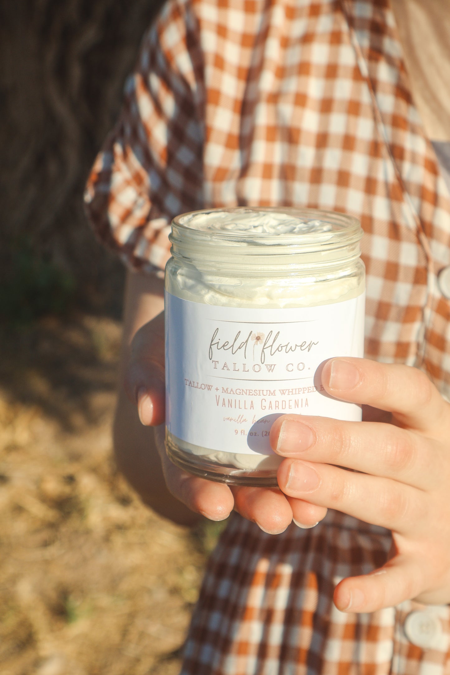 Vanilla Gardenia Magnesium Tallow Balm