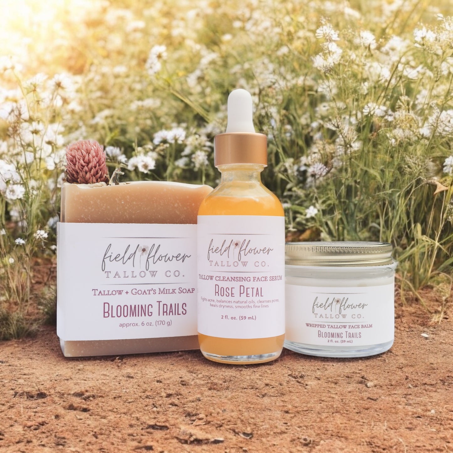 Blooming Trails Tallow Face Trio
