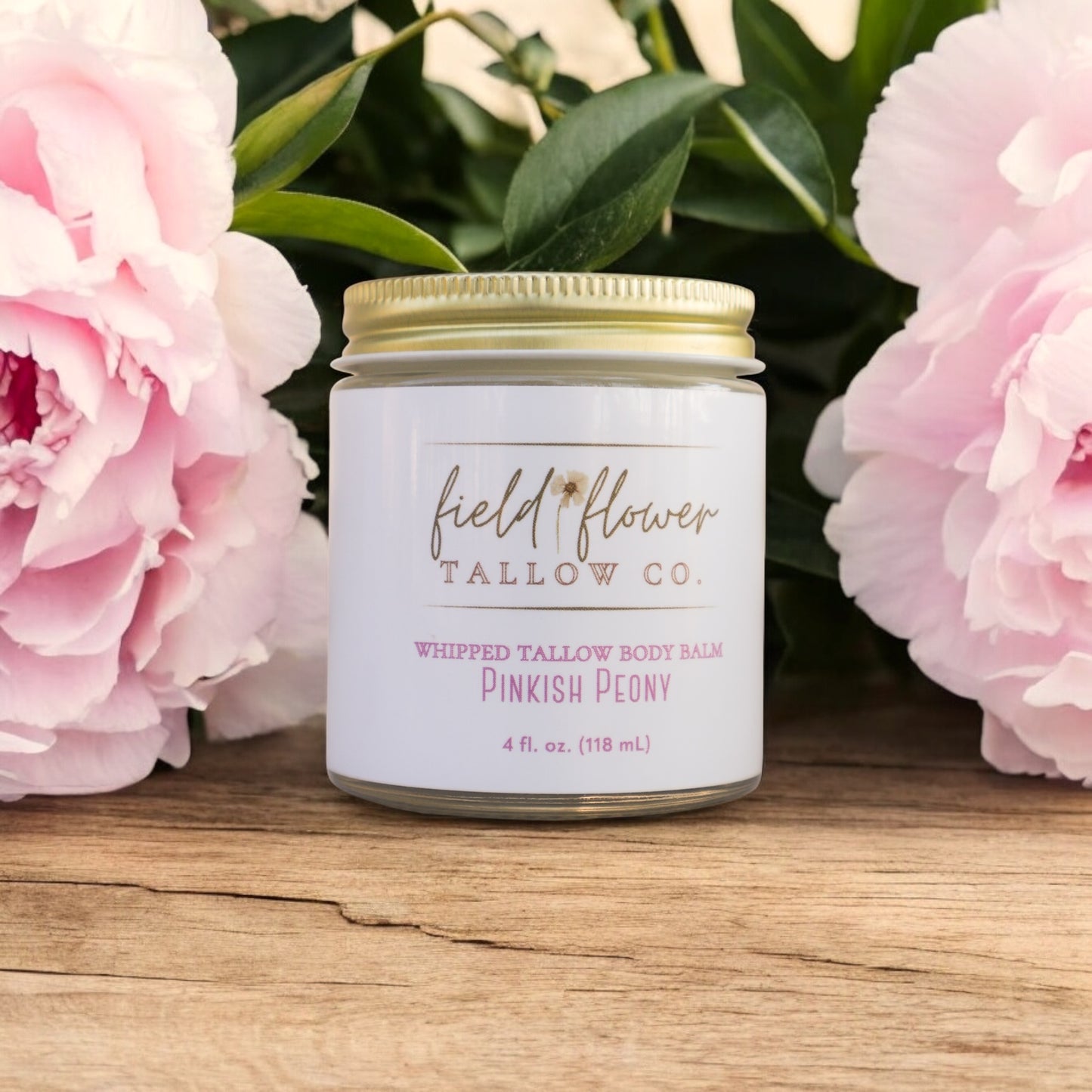 Pinkish Peony Tallow Body Balm