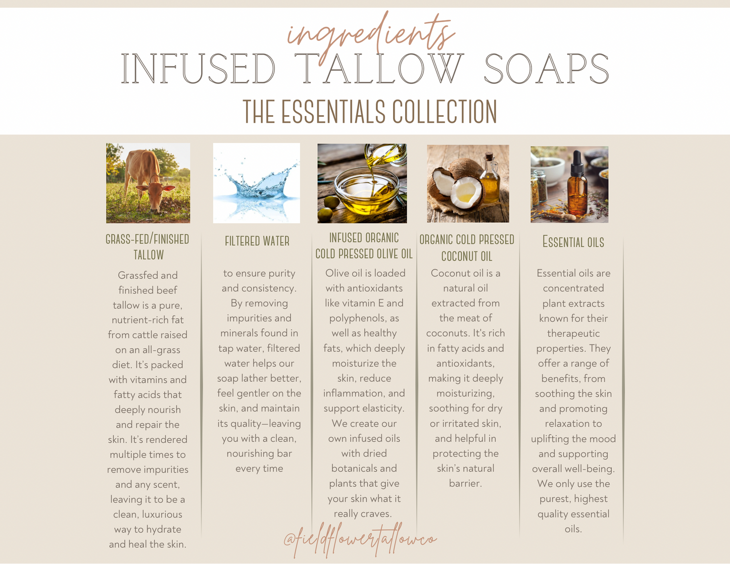 Lavender Mint Infused Tallow Soap