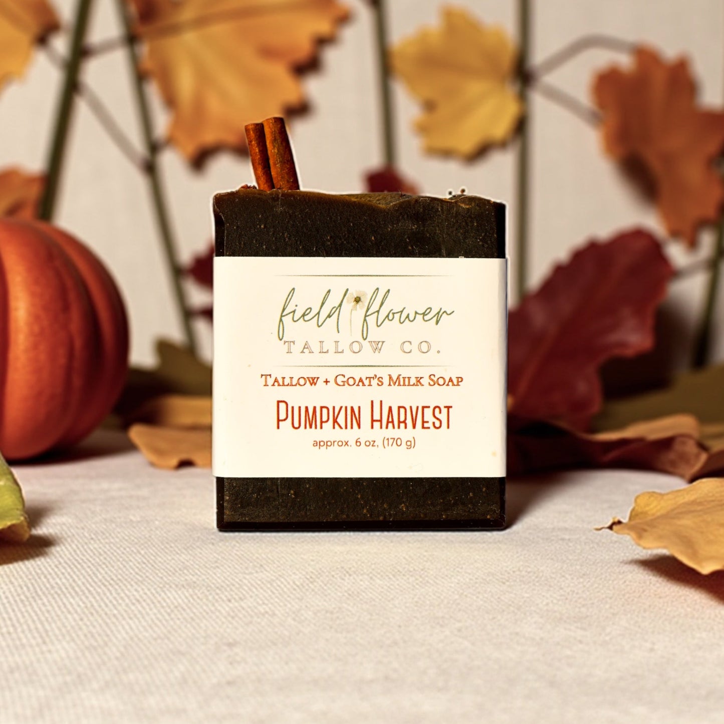 Pumpkin Harvest Tallow + Goat's Milk Soap