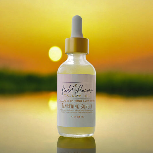 Tangerine Sunset Tallow Cleansing Serum