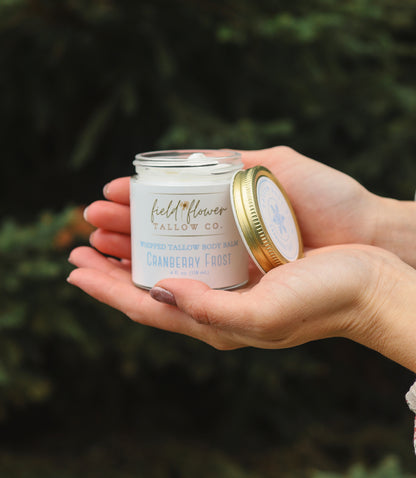 Cranberry Frost Tallow Body Balm