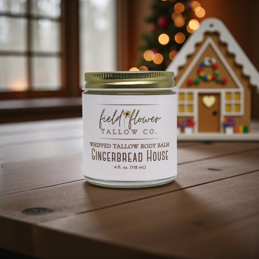 Gingerbread House Tallow Body Balm
