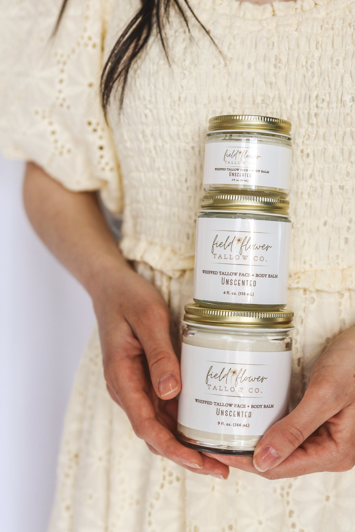 Unscented Tallow Face + Body Balm