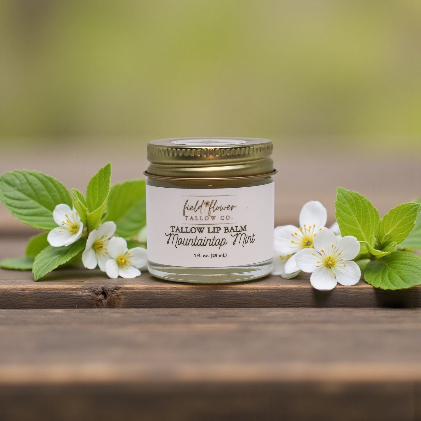 Mountaintop Mint Tallow Lip Balm