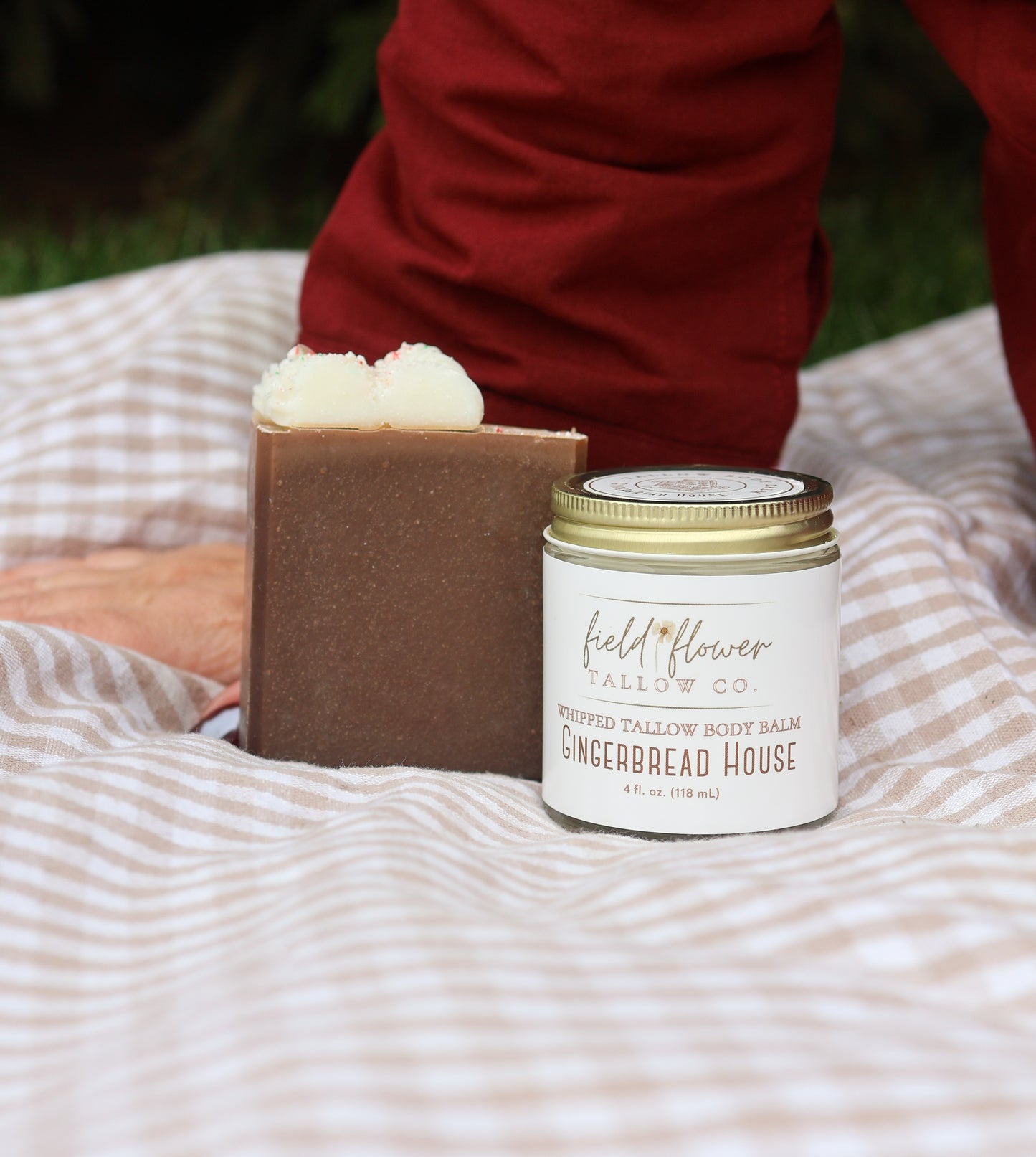 Gingerbread House Tallow + Goat's Milk Soap