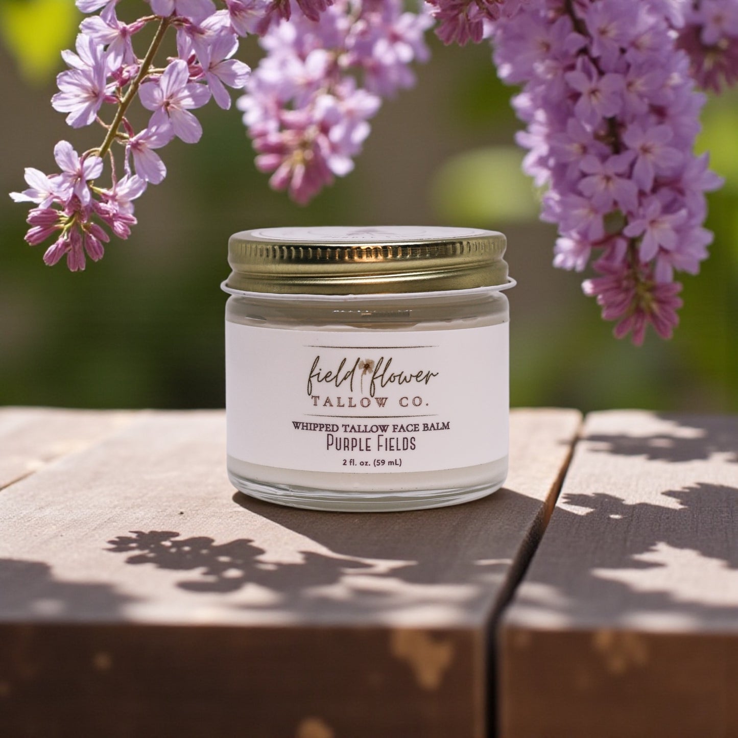 Purple Fields Tallow Face Balm