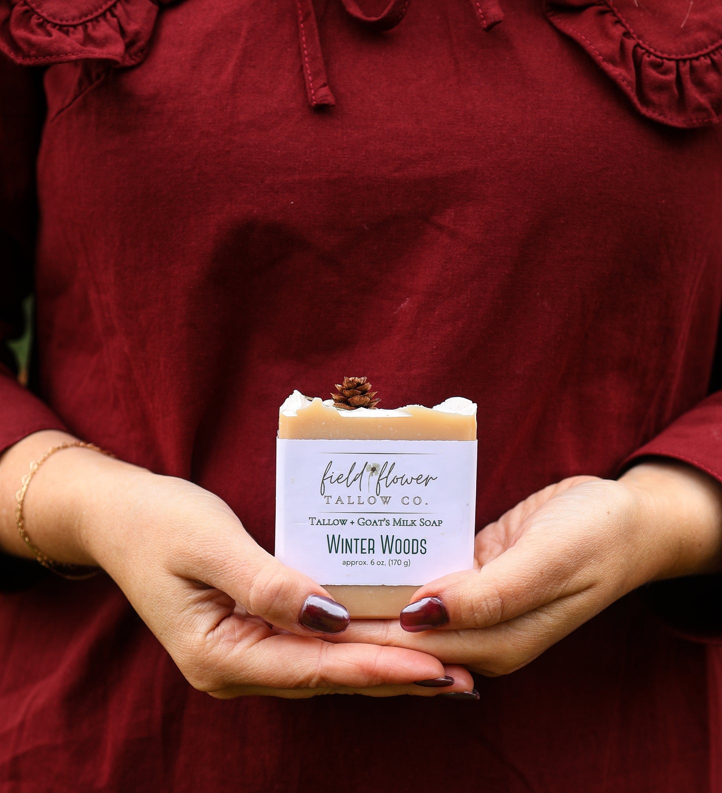 Winter Woods Tallow + Goat's Milk Soap