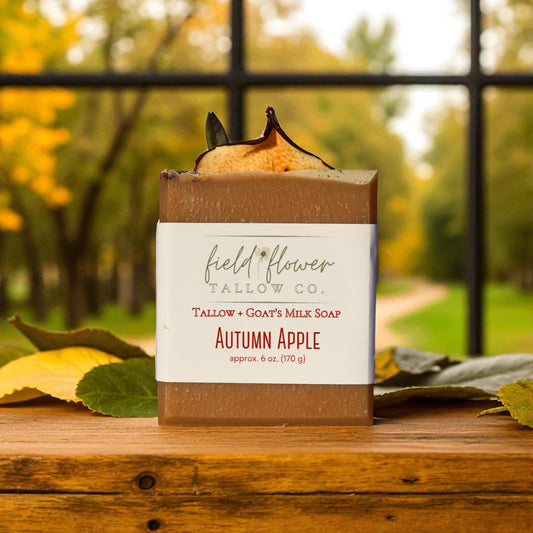Autumn Apple Tallow + Goat's Milk Soap