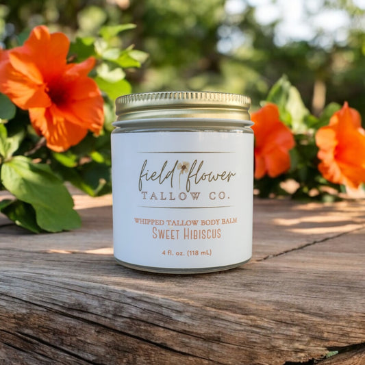 Sweet Hibiscus Tallow Body Balm
