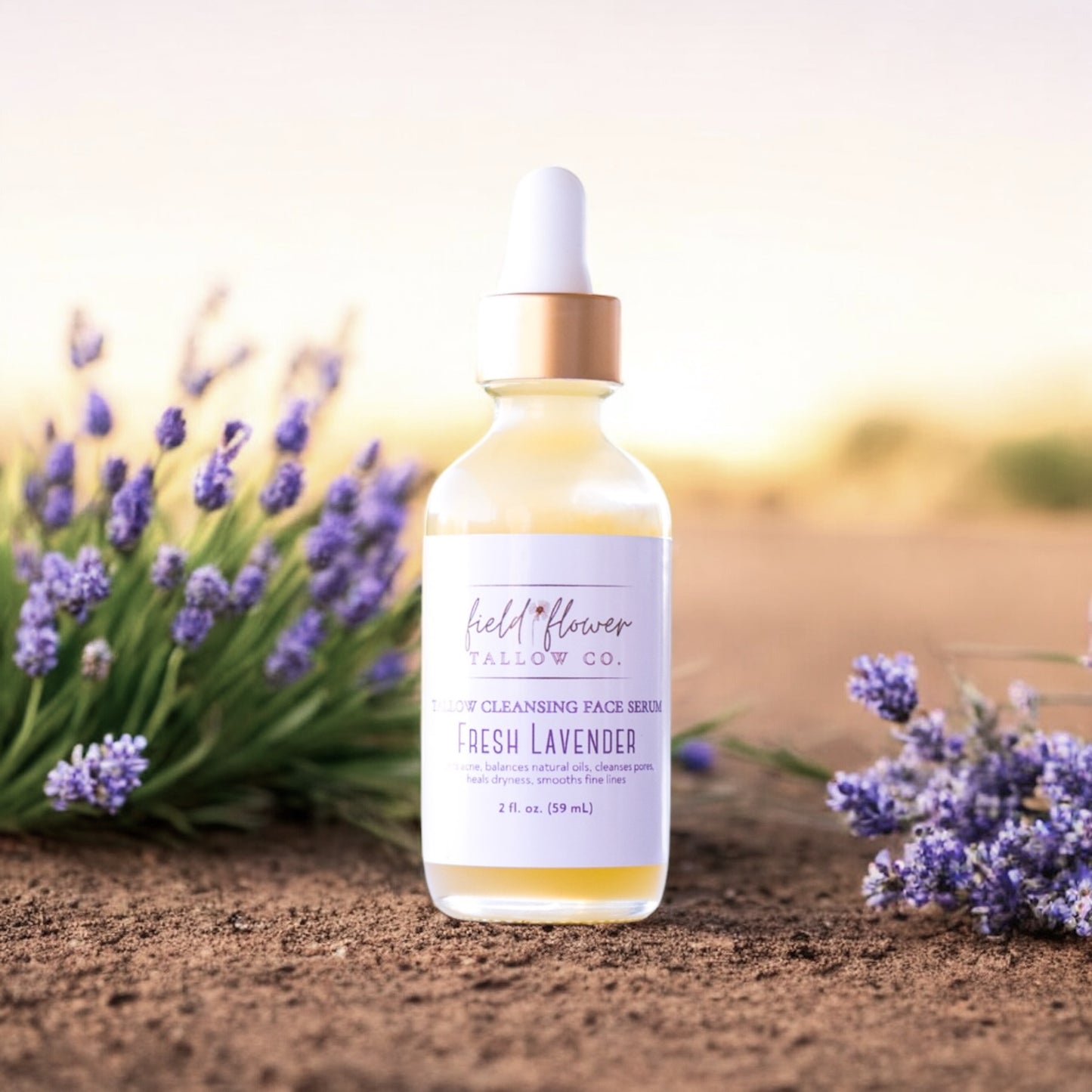 Fresh Lavender Tallow Cleansing Serum