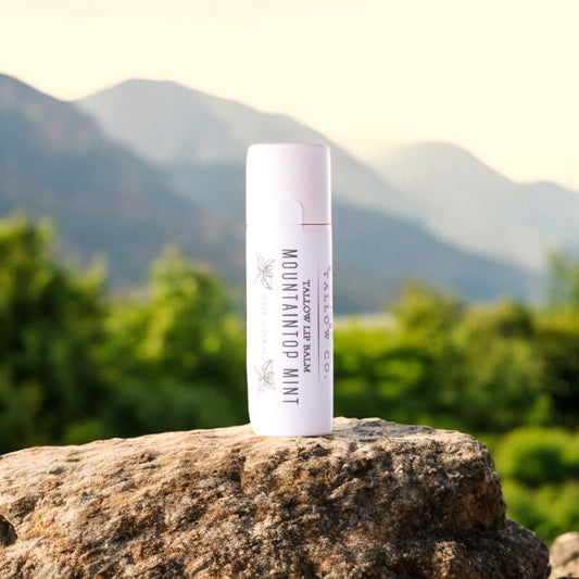 Mountaintop Mint Tallow Lip Balm Tube