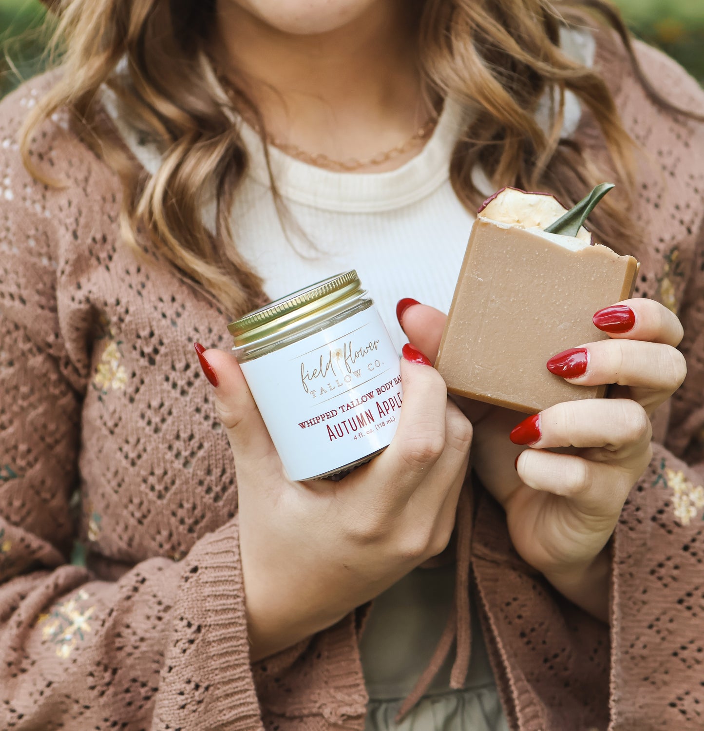 Autumn Apple Tallow + Goat's Milk Soap