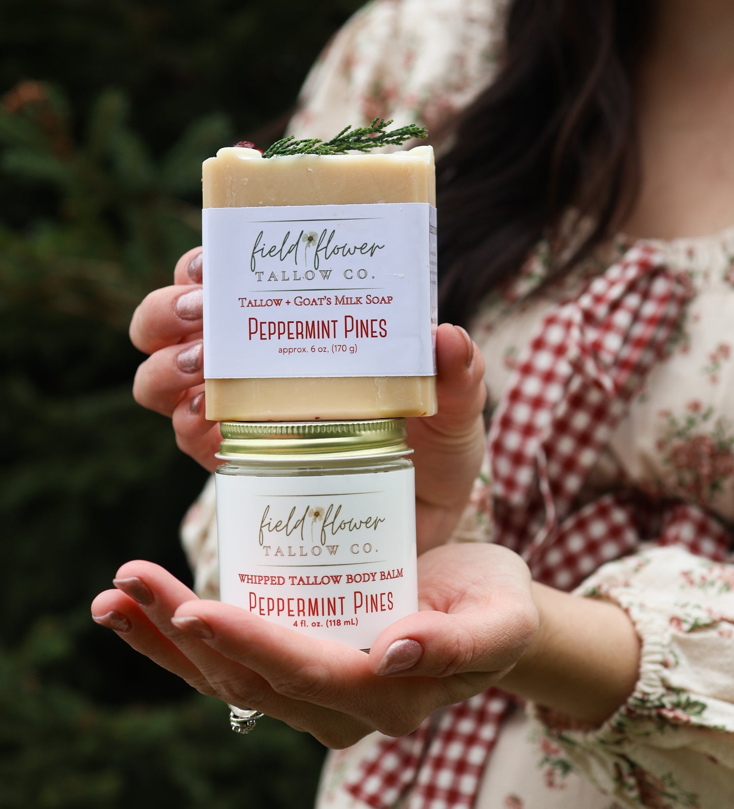 Peppermint Pines Tallow Body Balm