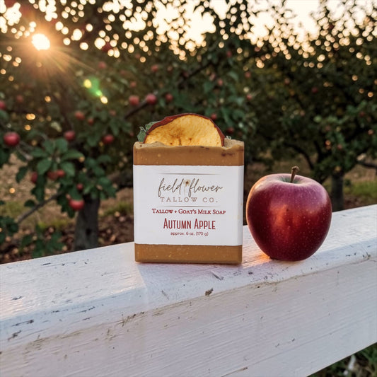 Autumn Apple Tallow + Goat's Milk Soap