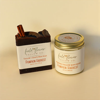 Pumpkin Harvest Tallow + Goat's Milk Soap
