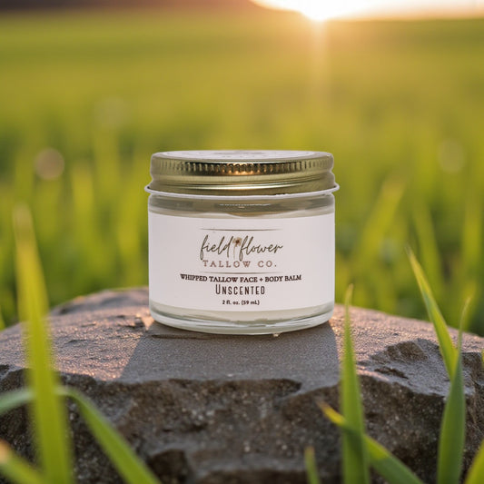 Unscented Tallow Face + Body Balm