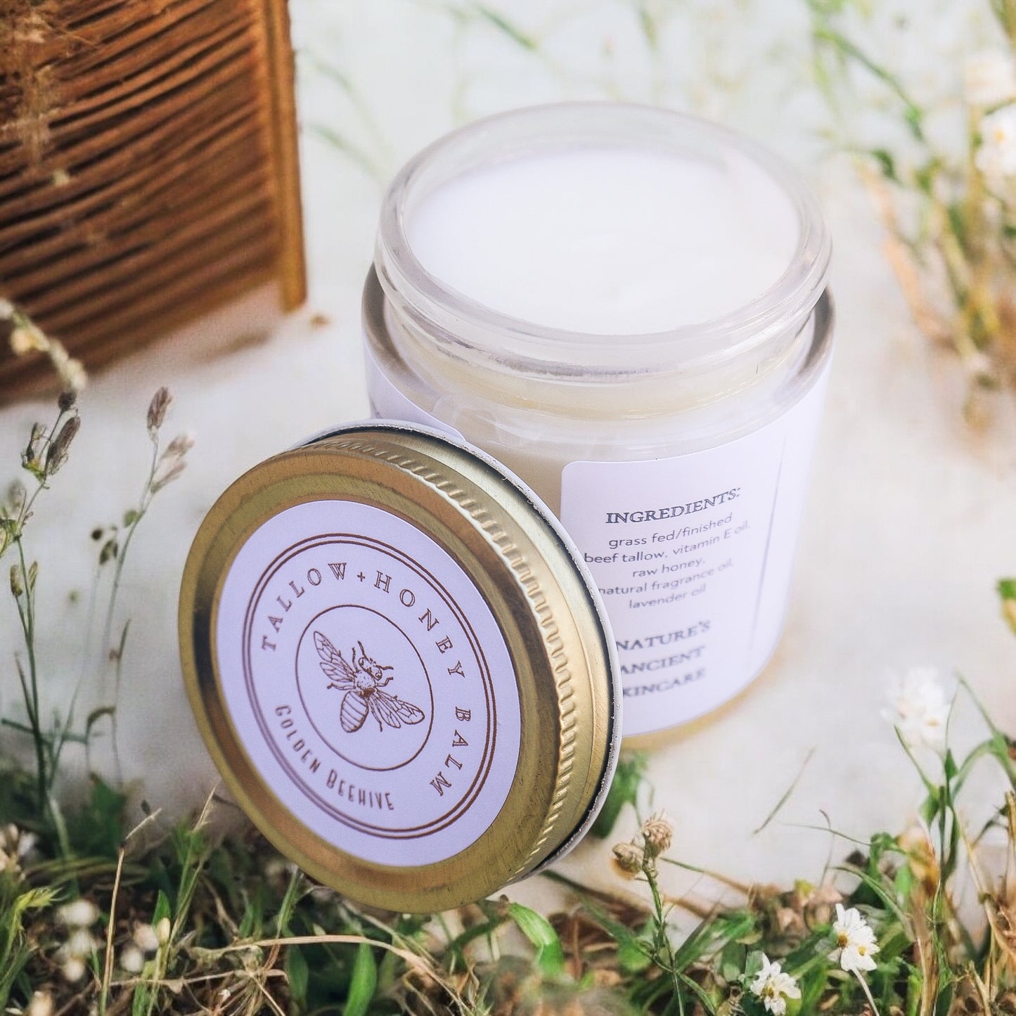 Golden Beehive Hand + Foot Cream