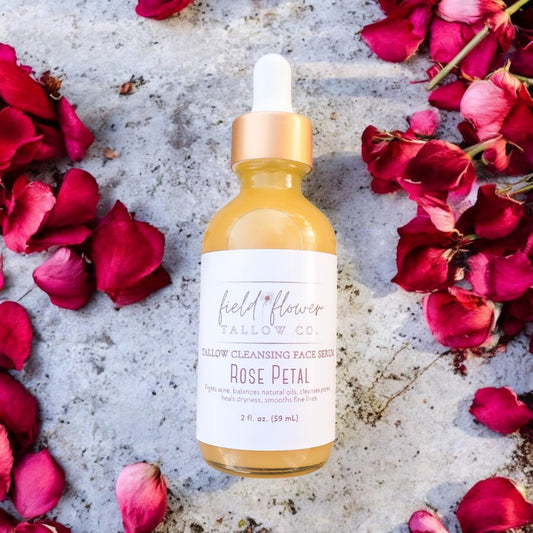 Rose Petal Tallow Cleansing Serum