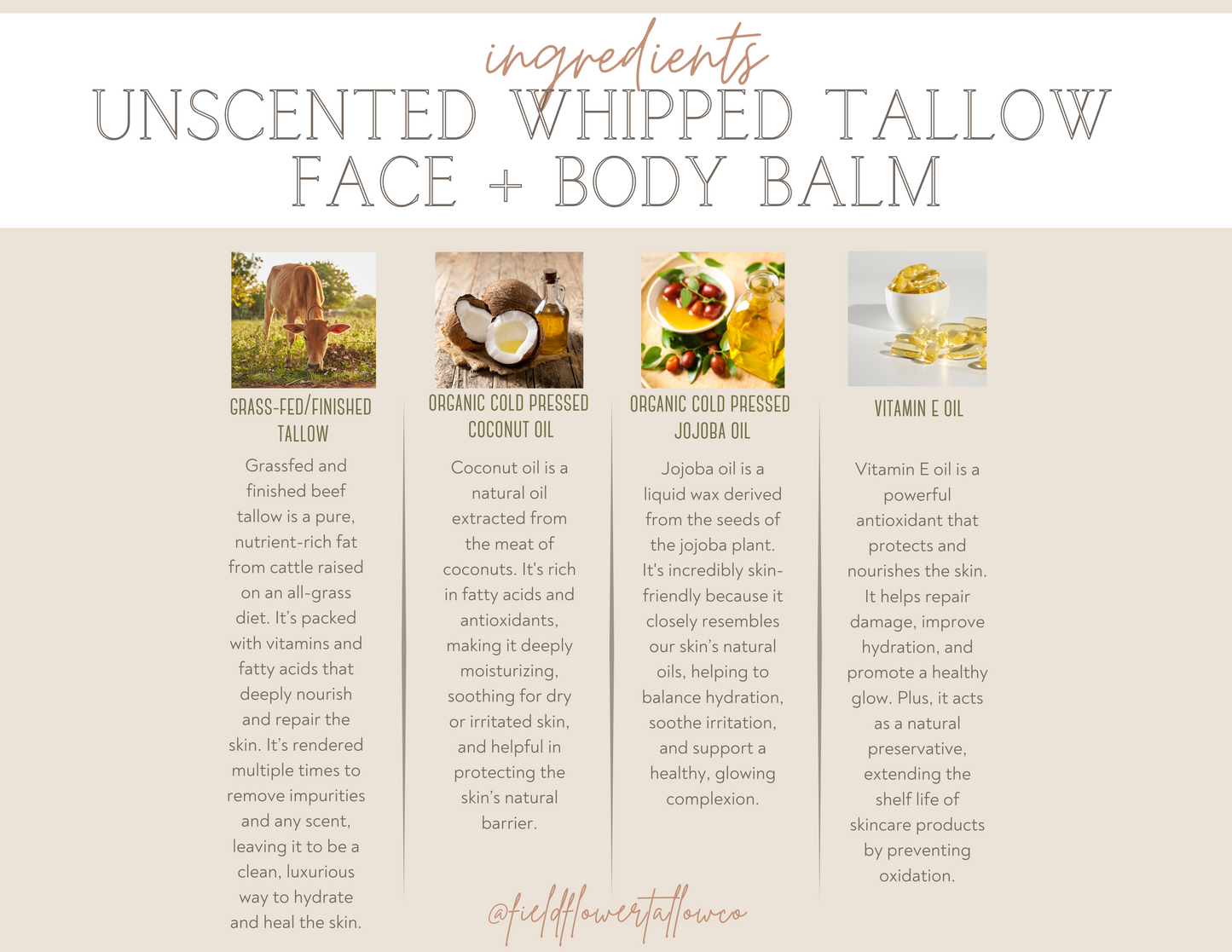 Unscented Face + Body Balm