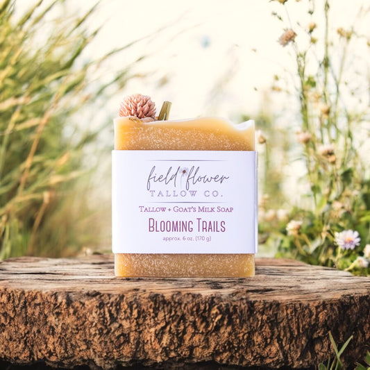 Blooming Trails Tallow + Goat's Milk Soap