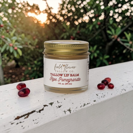 Ripe Pomegranate Tallow Lip Balm