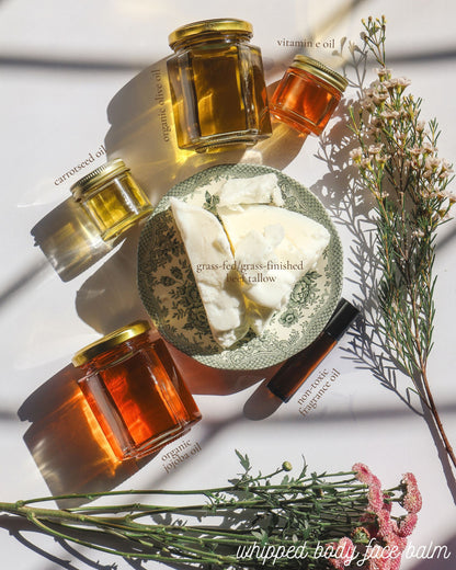 Glistening Plum Whipped Tallow Body Balm