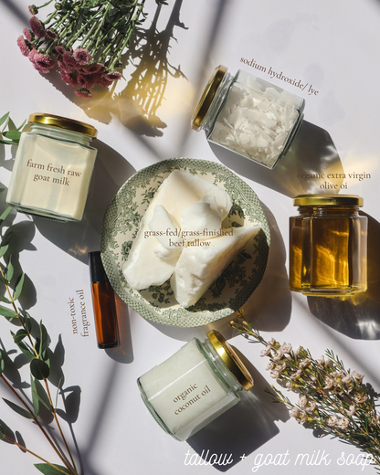 Coastal Sunshine Tallow + Goat's Milk Soap