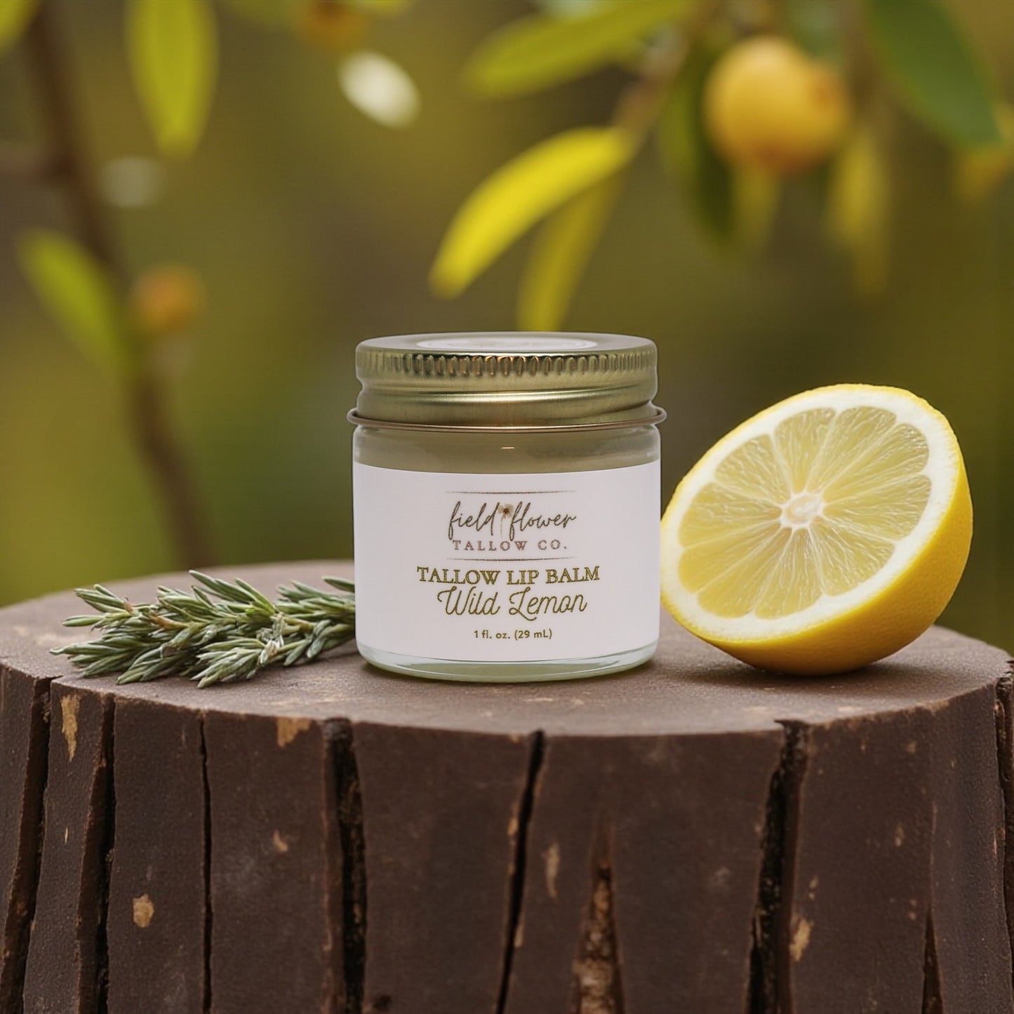 Wild Lemon Tallow Lip Balm