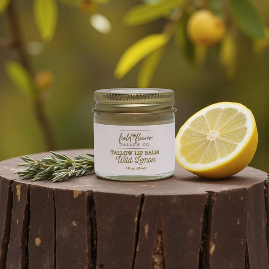 Wild Lemon Tallow Lip Balm