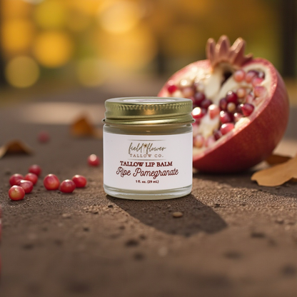 Ripe Pomegranate Tallow Lip Balm