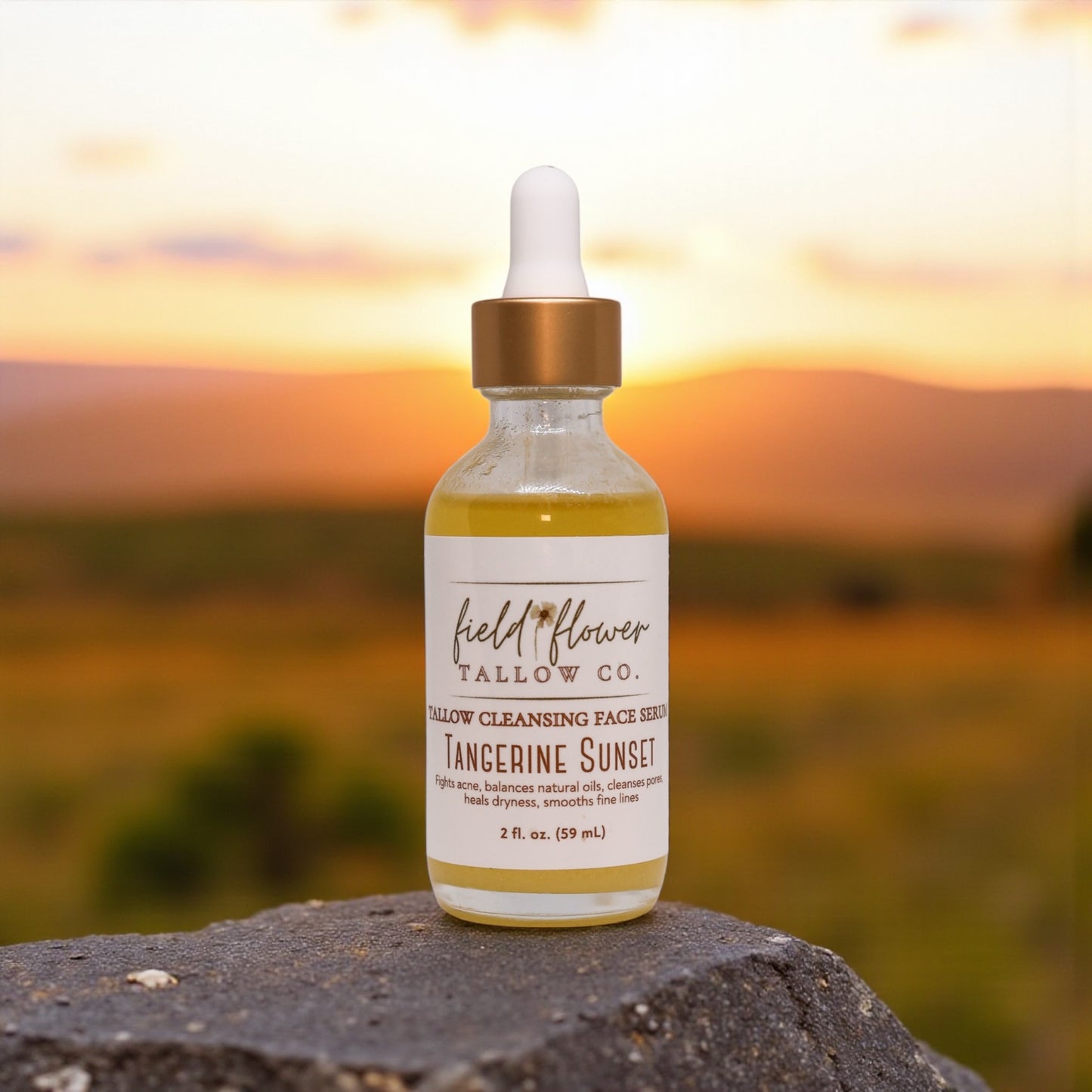 Tangerine Sunset Tallow Cleansing Serum