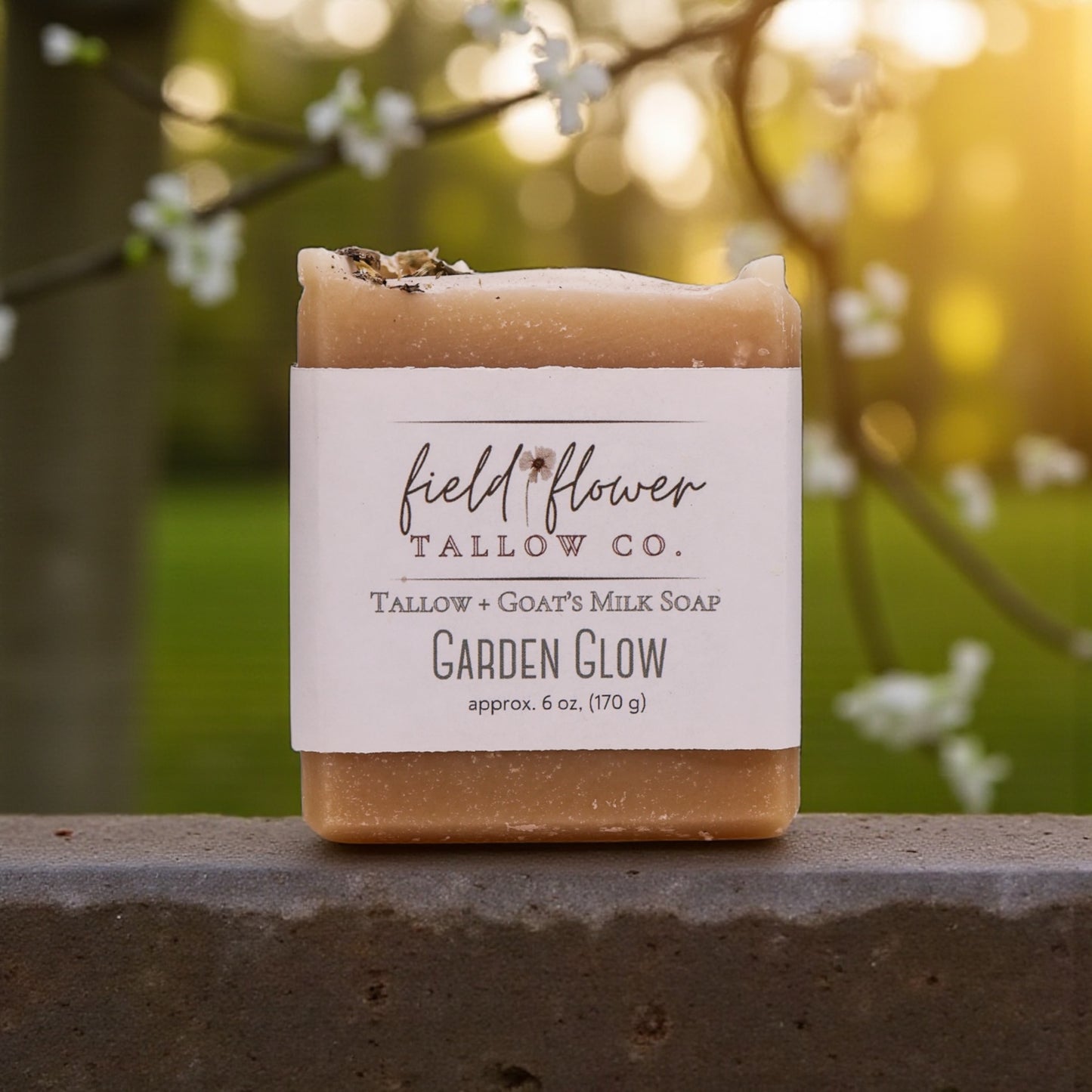 Garden Glow Tallow + Goat's Milk Soap