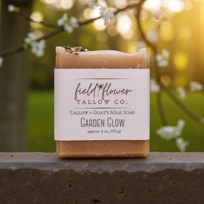 Garden Glow Tallow + Goat's Milk Soap