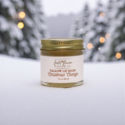 Christmas Orange Tallow Lip Balm