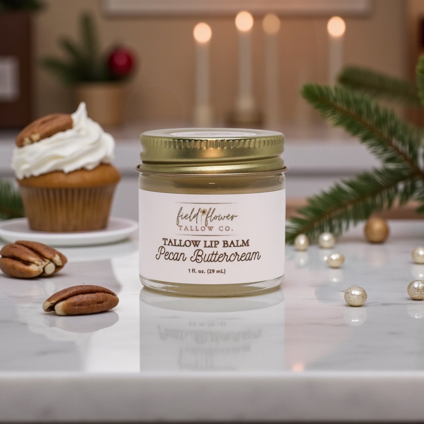 Pecan Buttercream Tallow Lip Balm