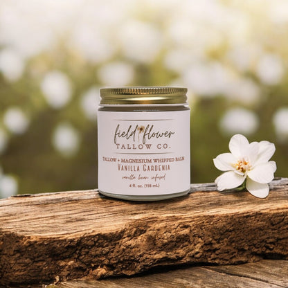 Vanilla Gardenia Magnesium Tallow Balm