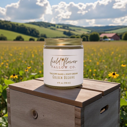 Golden Beehive Tallow Hand + Foot Cream