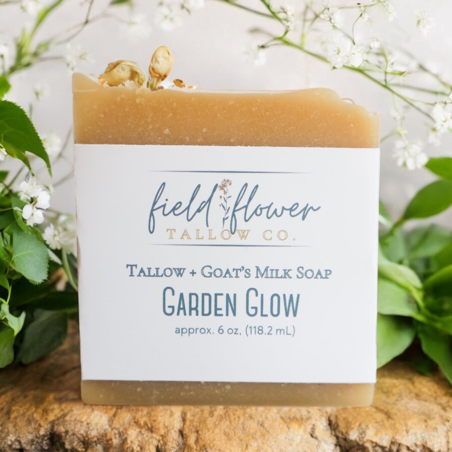 Garden Glow Tallow + Goat's Milk Soap