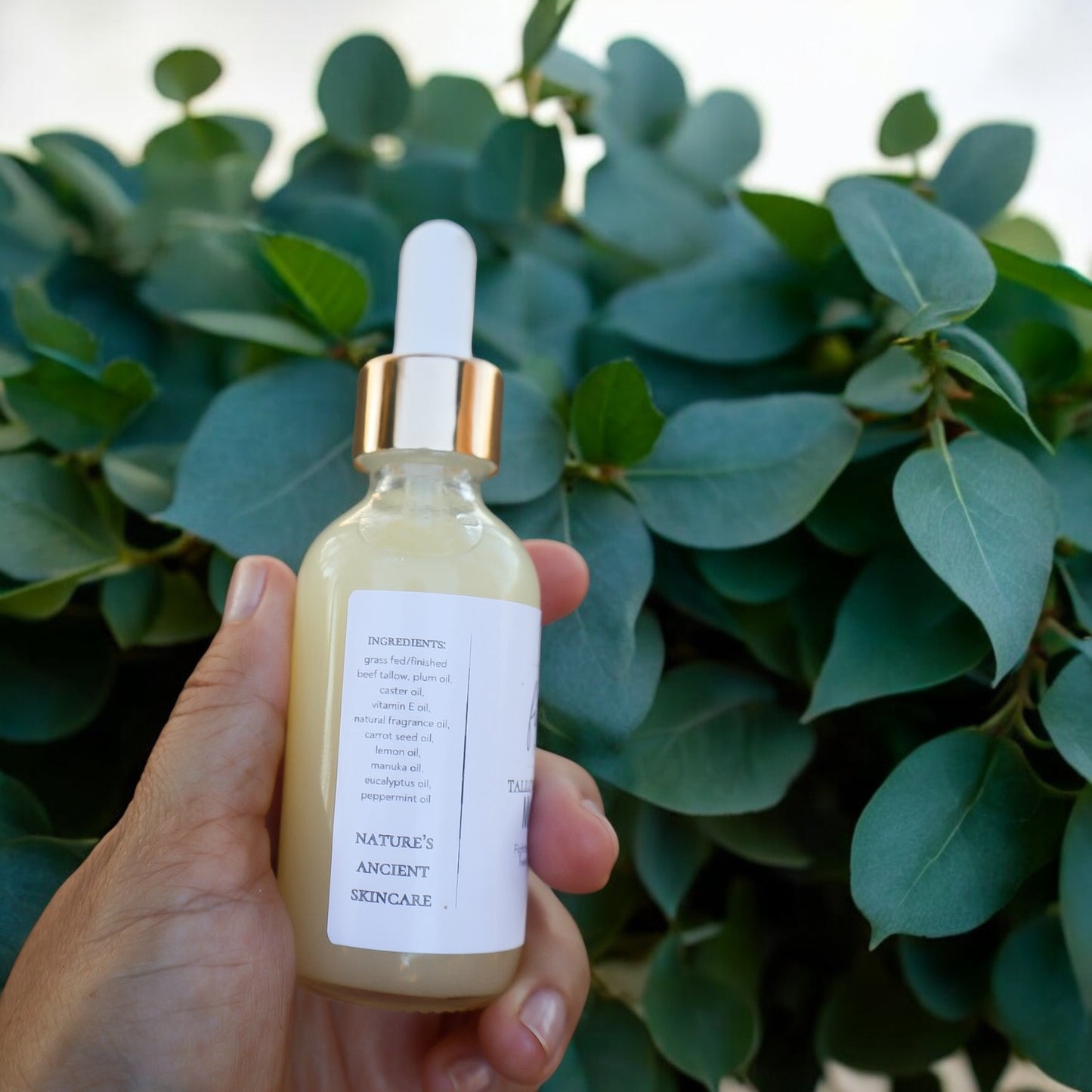 Minty Eucalyptus Cleansing Tallow Face Serum