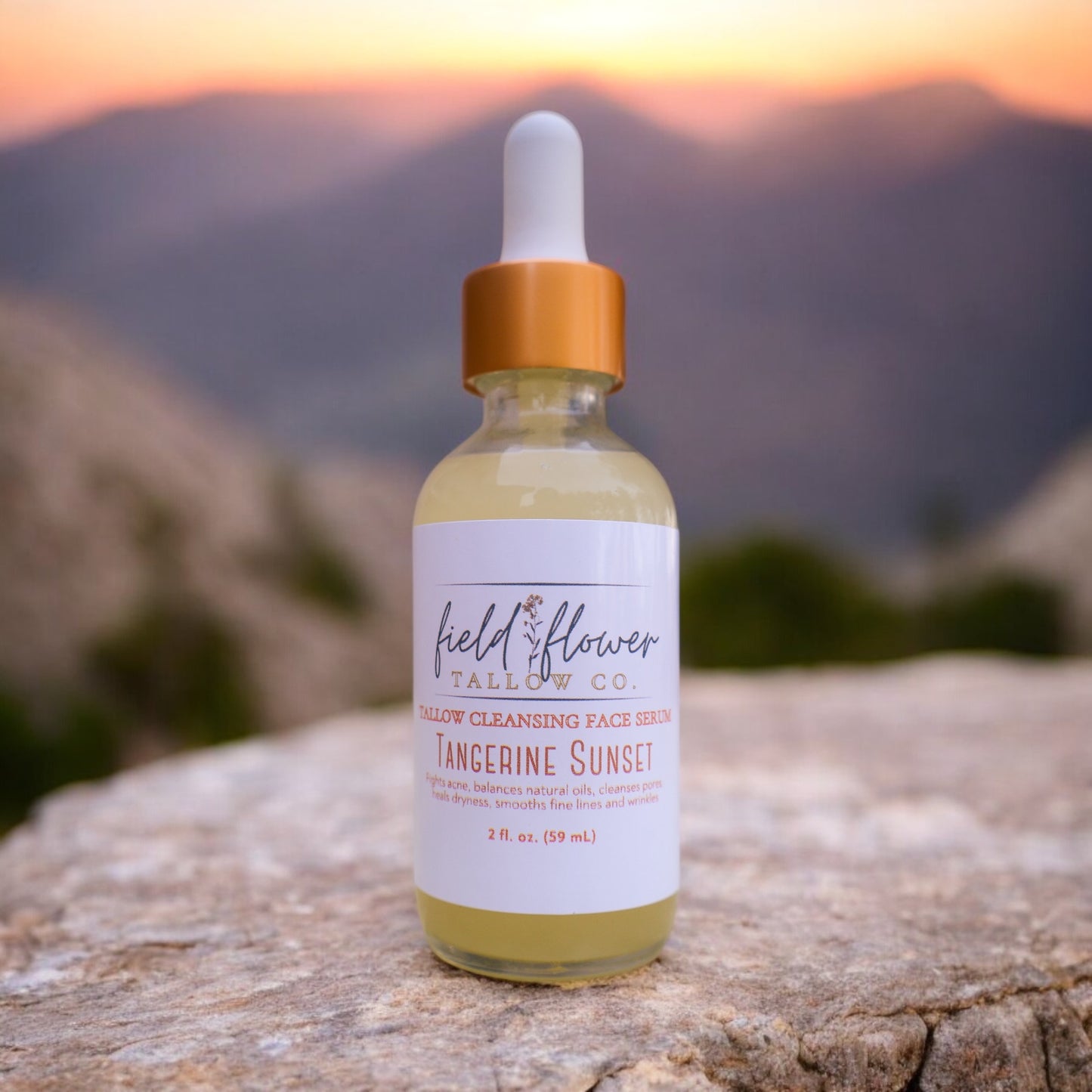 Tangerine Sunset Tallow Cleansing Serum