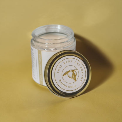 Mandarin Vanilla Infused Tallow Cream Deodorant